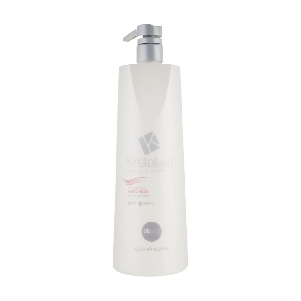 Зволожувальний крем для волосся BBcos Kristal Evo Hydrating Hair Cream, 1 л